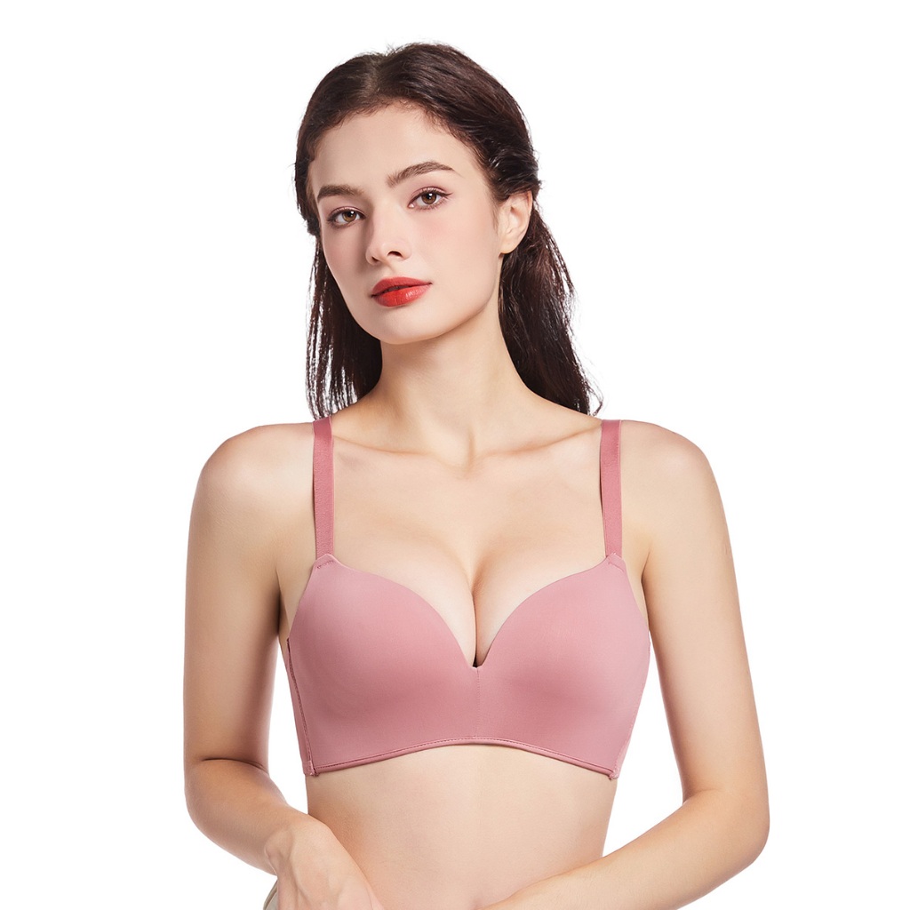 Young Hearts Young Curves Basic Comfy Full Cup Coverage Wireless Bra (B - D Cup) C03-10399