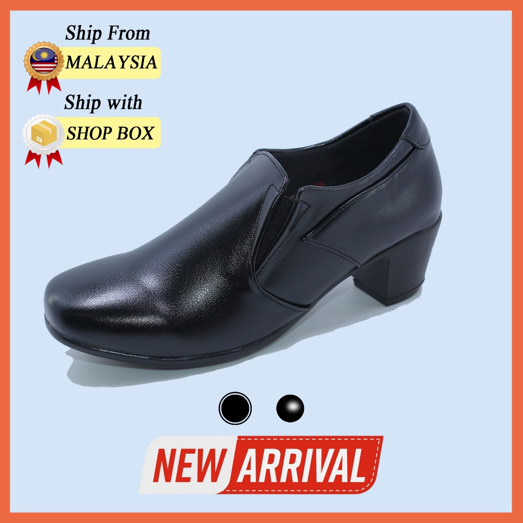 GF Shoe รองเท้าโลฟเฟอร์ทํางานเรียบหรู Heel G 381-2-2 , G 381-2-1