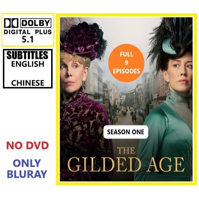 T2D38 THE GlLDED AGE ซีซั่น 1 (2022) [9 EPISODES] (2 แผ่น) ละคร - Bluray