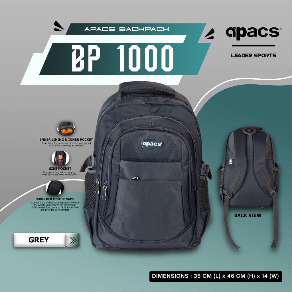 APACS BACKPACK BP1000