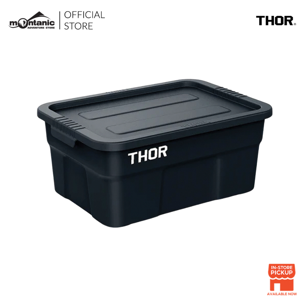 THOR Mini Storage Box 2.5L – Stackable Box with Lid for Barang, Tools, Camping & Home Use