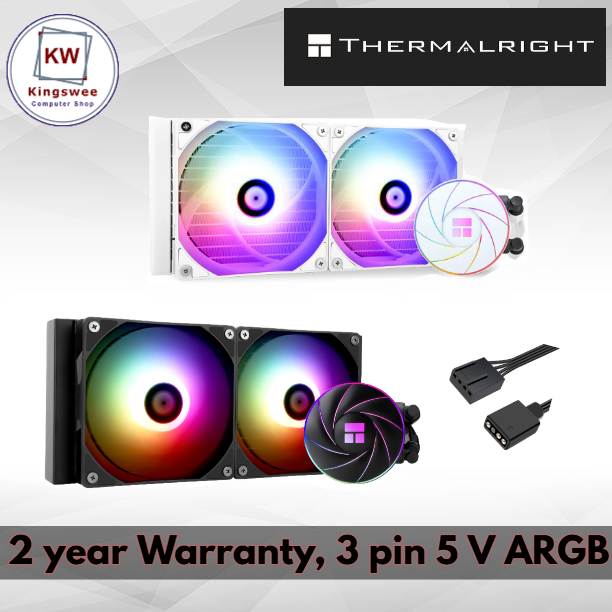 Thermalright Aqua Elite 240 AIO 240MM Liquid Cooler BULK Unit - สําหรับเดสก์ท็อป Intel / Ryzen AIO (