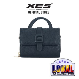 XES BAG-HZOL19 Mini Small Top Handle Sling Handbag ( Black / Green / Dark Brown / Dark Pink )