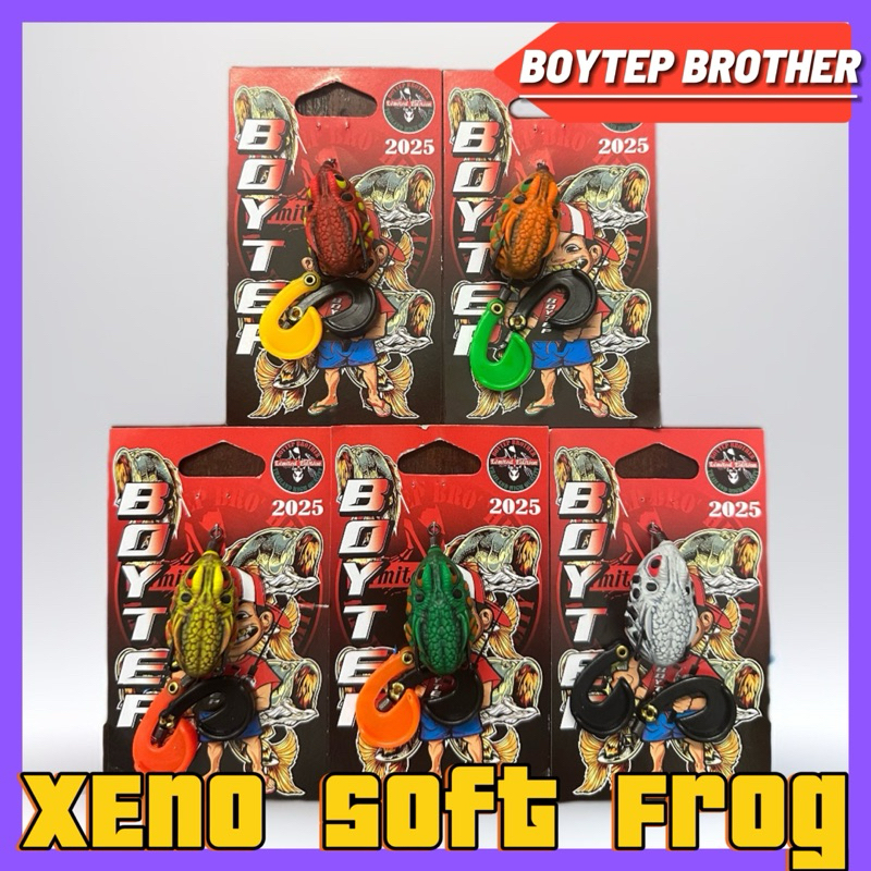 BOYTEP BROTHER XENO J-Rubber Blade Soft Frog 3.5cm 7g•2025 Lastest Design Soft Frog•Made In