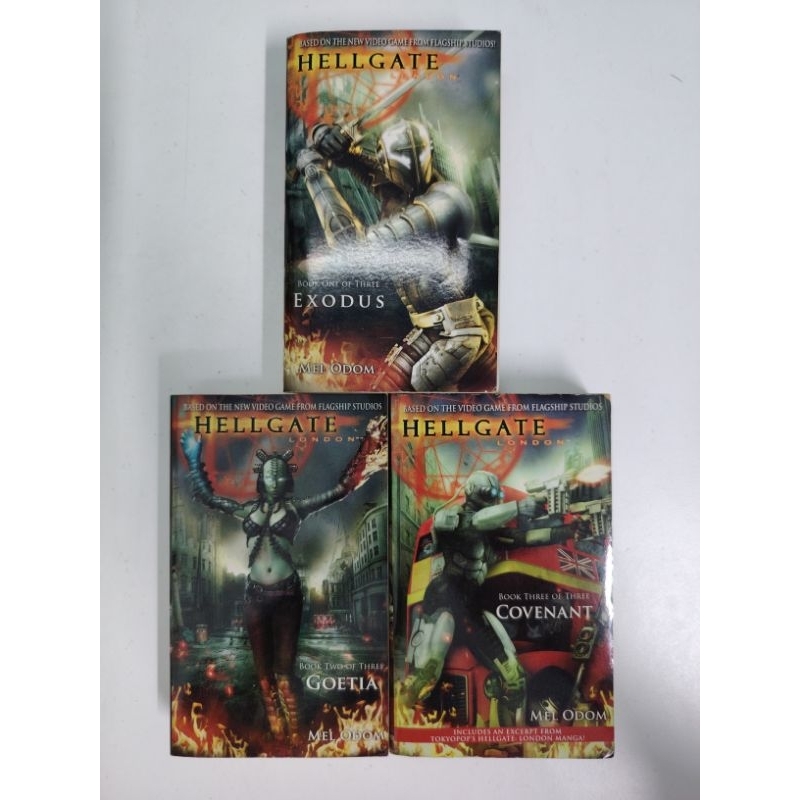 [BB] [มือสอง] Hellgate Trilogy (Exodus + Goetia + Covenant) โดย Mel Odom (แฟนตาซี / Sci-Fi / สยองขวั