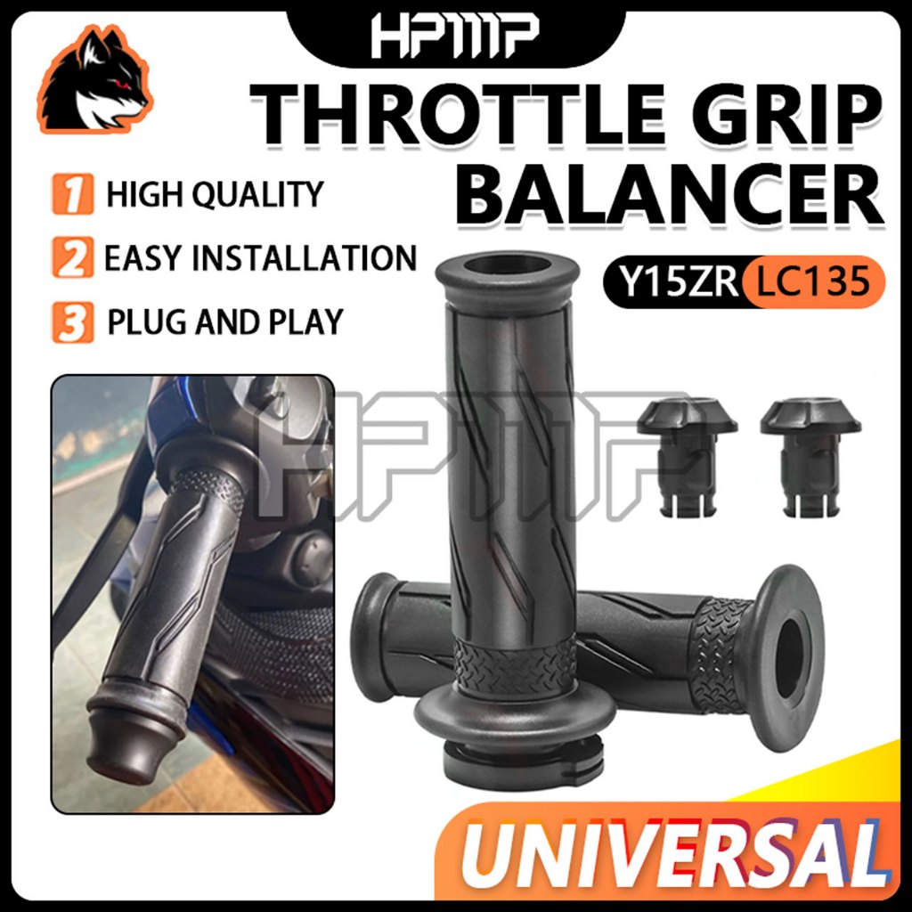 LC135 Y15 Handle Grip คันเร่ง Grip ชุด LC V2-V7 Lagenda FI Ego FZ150 Y15ZR Y16ZR Yamaha Hand Grip