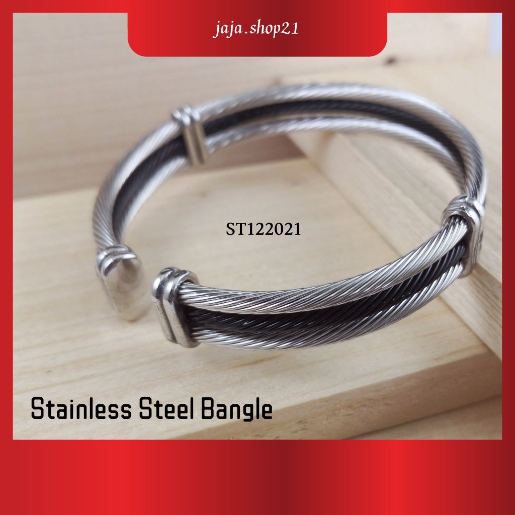 | กําไลข้อมือแฟชั่นสแตนเลส 316 | 316 สแตนเลส时尚手环 | กําไลข้อมือ Gelang Tangan สแตนเลส 316