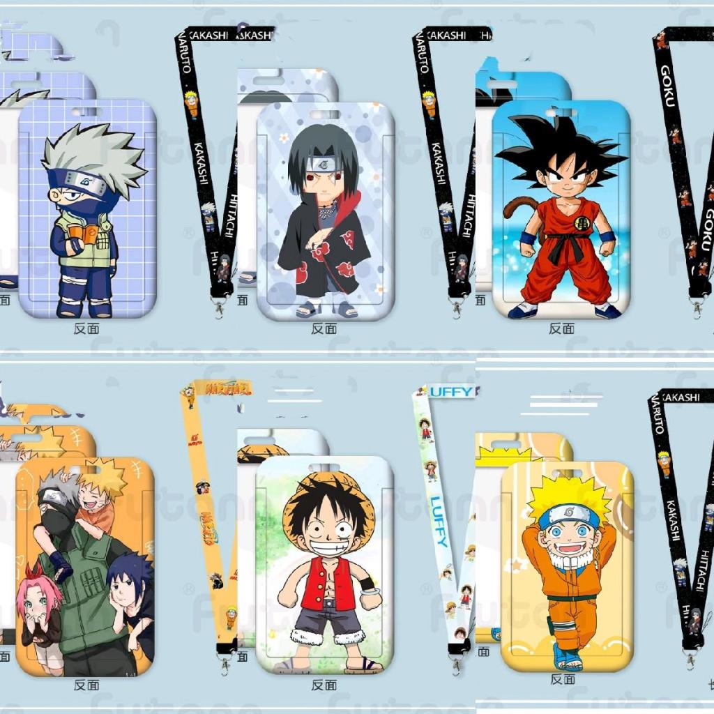 อะนิเมะ Naruto One Piece Dragon Ball Card Set Work Permit Work Card บัตรนักเรียน