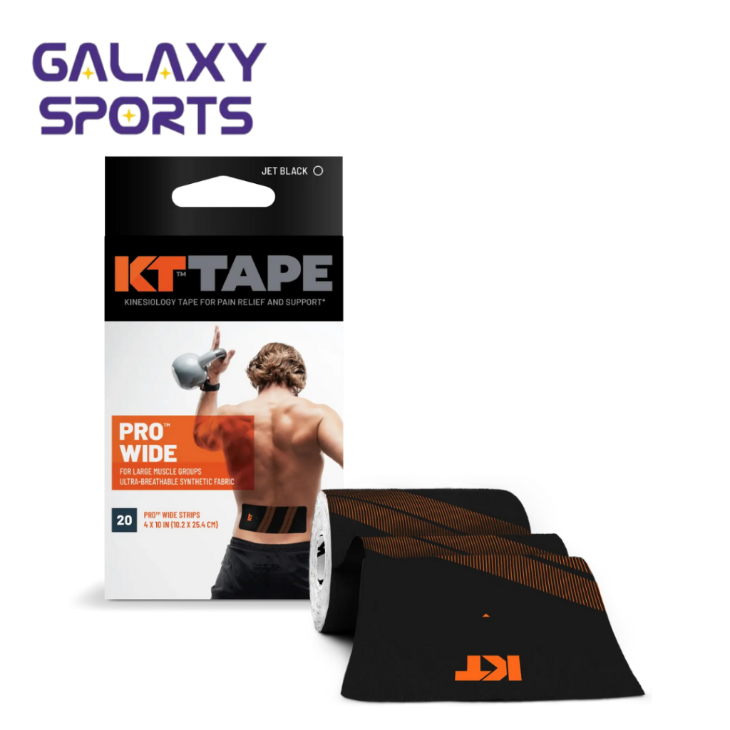 KT TAPE -KT TAPE แถบ 10 "กว้างสําหรับหลังส่วนล่างและกลุ่มกล้ามเนื้อขนาดใหญ่