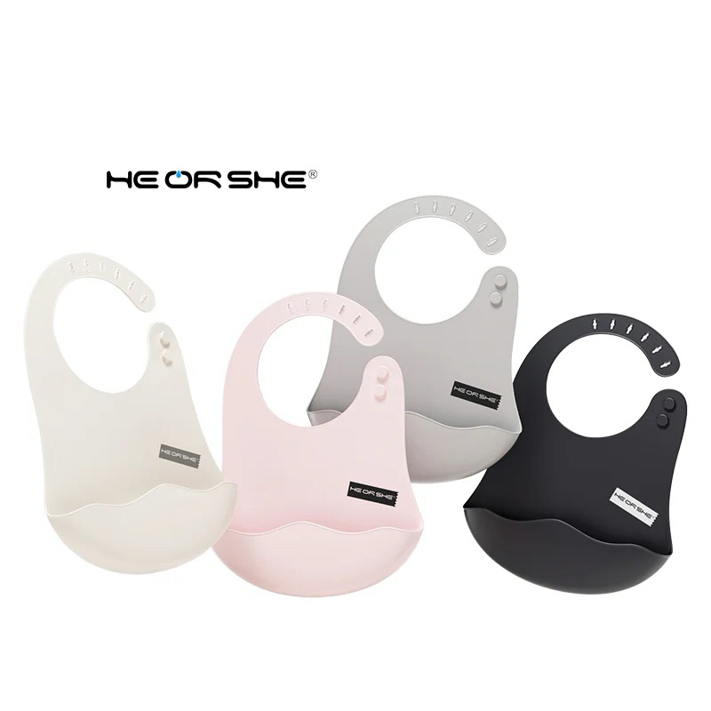 HE OR SHE Im A Bib ซิลิโคนซอฟท์เชอร์ HEORSHE