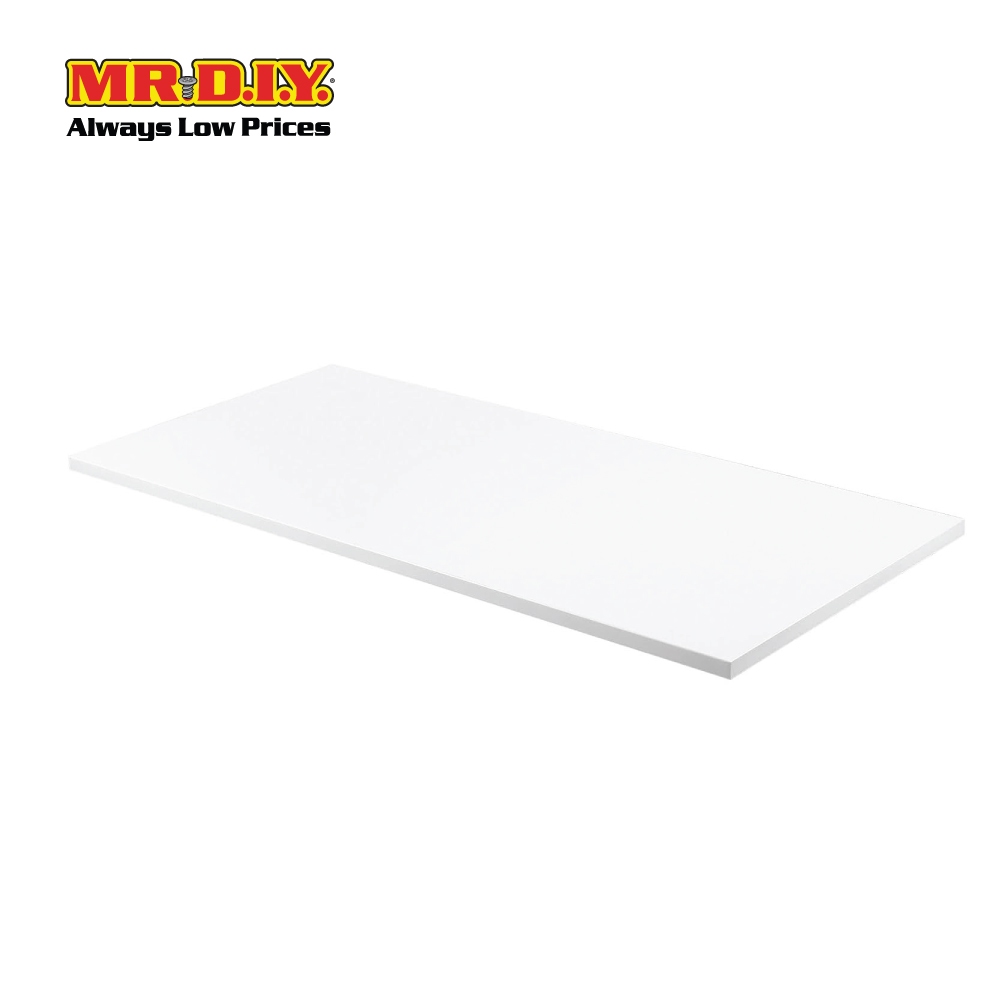 MR.DIY) กระดานไม้ Pb สีขาว (80ซม. x 20ซม.)