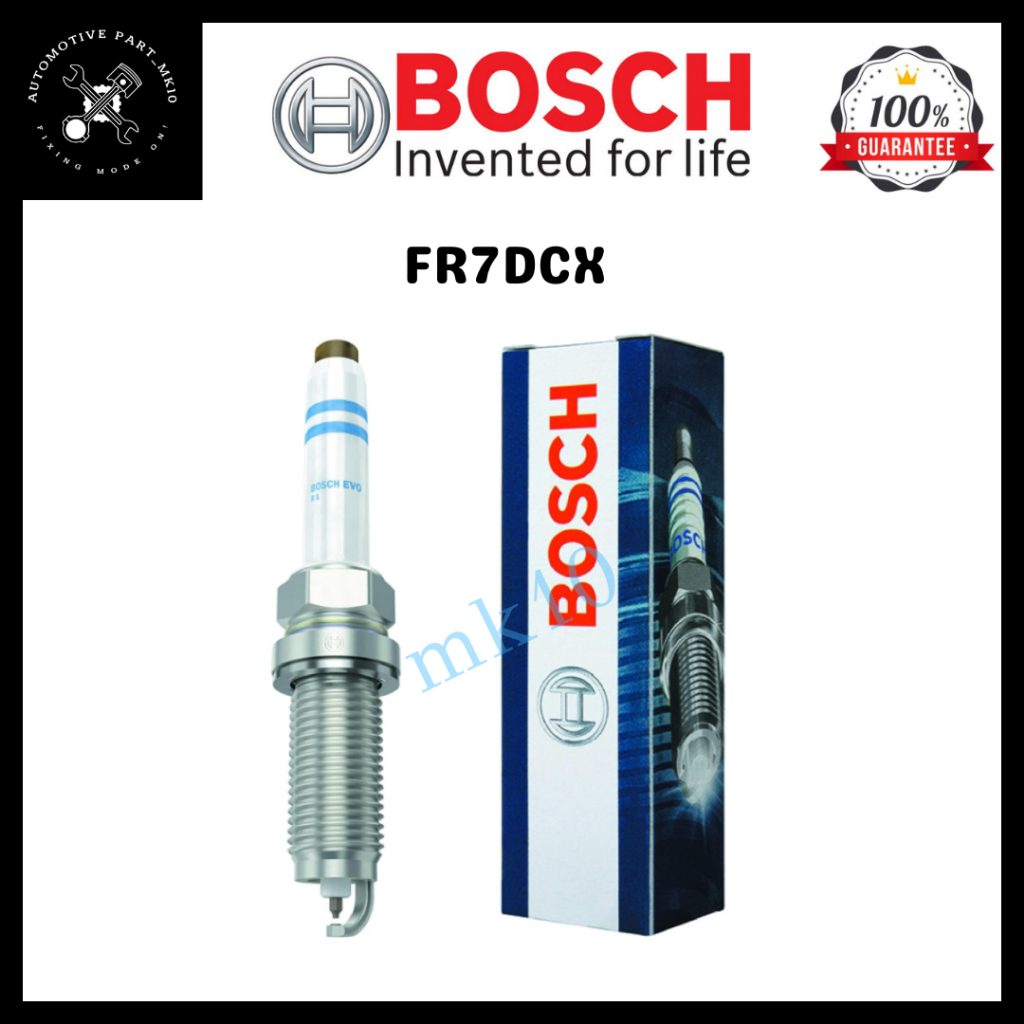หัวเทียนบ๊อช 0242235667 SUPER FR7DCX (1.1MM)