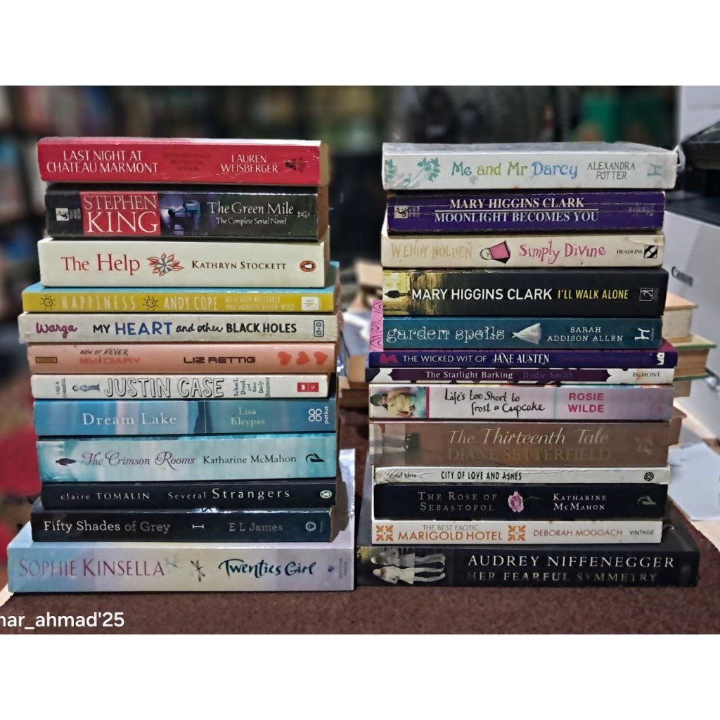 ENGLISH NOVELS PRELOVED TITLES 2