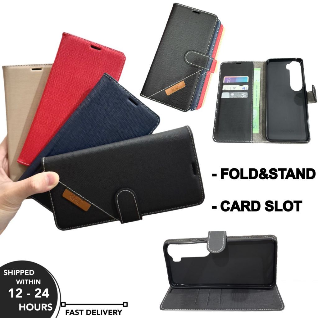 VIVO Y76 Y77 Y78 Y100 WALLET CARD SLOT FLIP COVER CASE