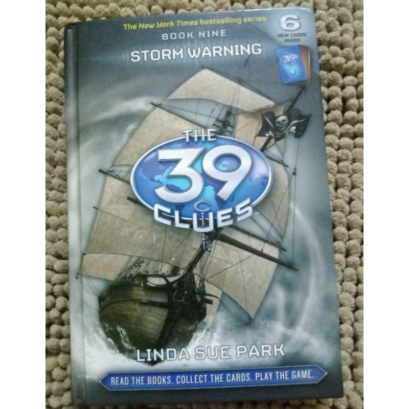 Preloved THE 39 CLUES : STORM WARNING Linda sue park