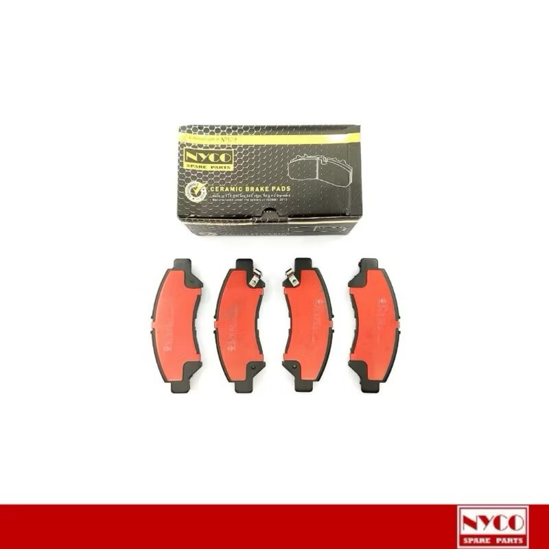 ผ้าเบรคหน้าชุด PERODUA MYVI D20N 1.3 / 1.5 2018-2022 NYC0102-P+