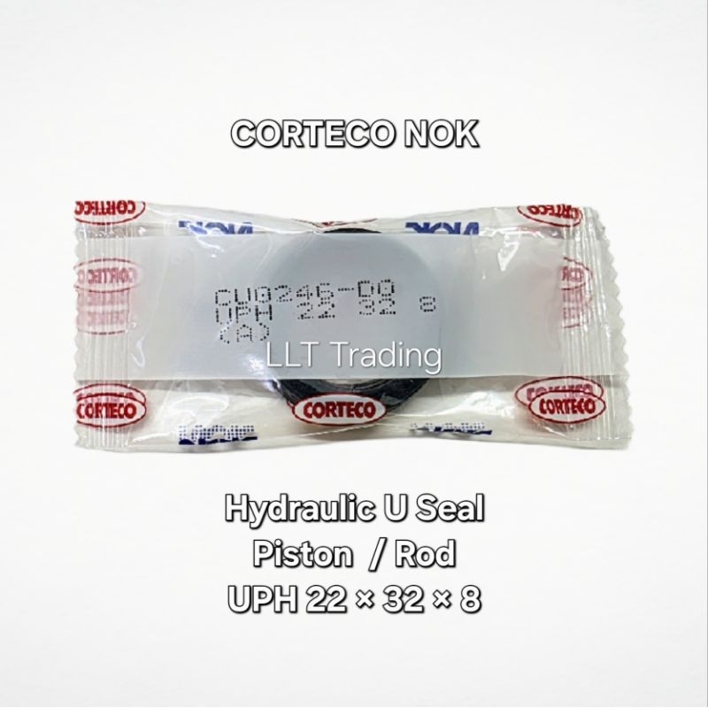 UPH 22x32x8 ลูกสูบซีล U ไฮดรอลิก/ก้านซีล NOK NBR CU0246-D0