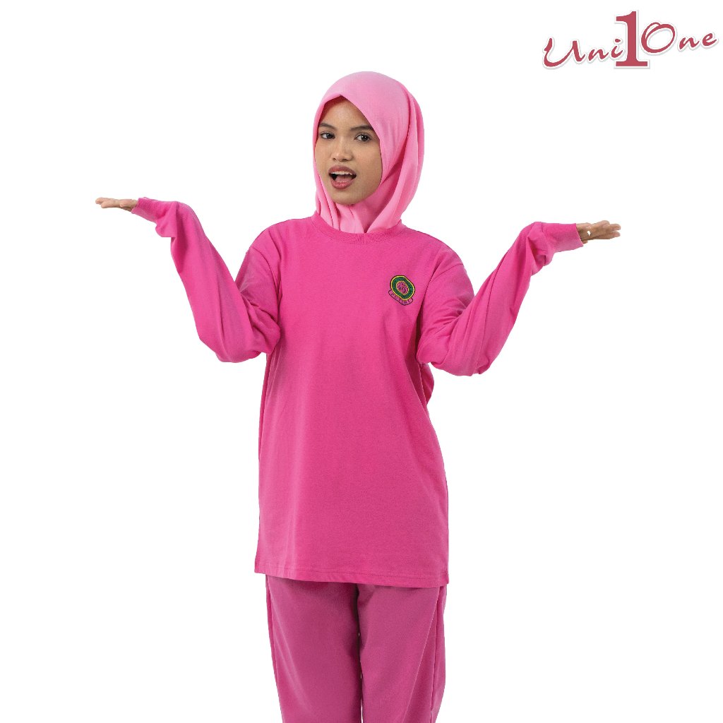 Uni1One Puteri Islam Tshirt Lengan Panjang // PPIM Long Sleeve Tshirt // Co-curriculum Uniform [U128