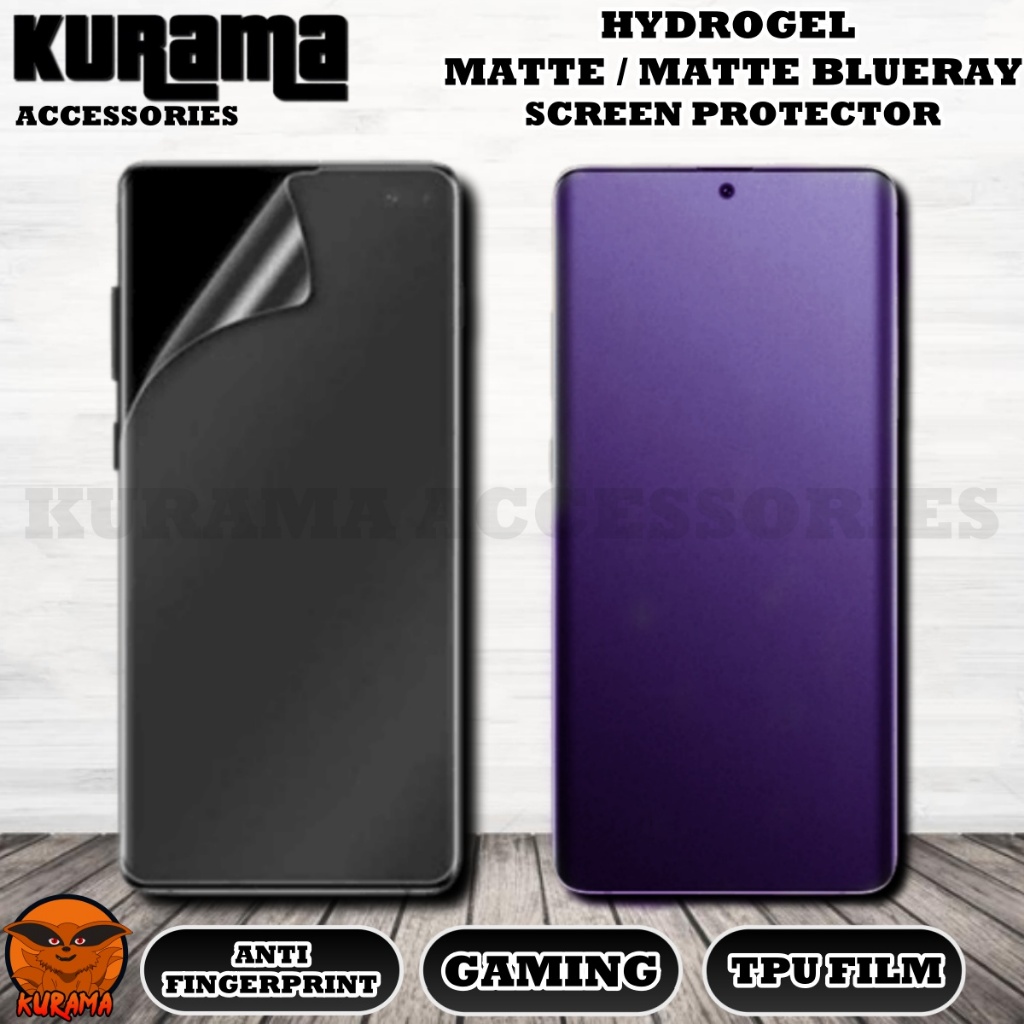 ฟิล์มกันรอยหน้าจอ Hydrogel Matte Blueray Xiaomi Poco F8 Ultra / F7 Ultra / F7 Pro / F6 / F5 / F4 / F