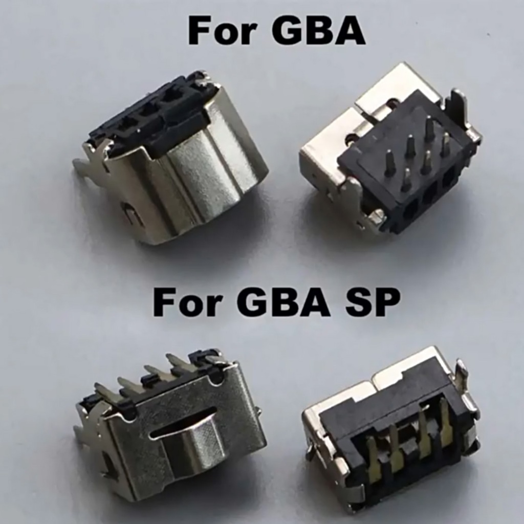GBA / Gameboy Advance / GBA SP / Gameboy Advance SP Power Connector Jack พอร์ตชาร์จ Link Socket