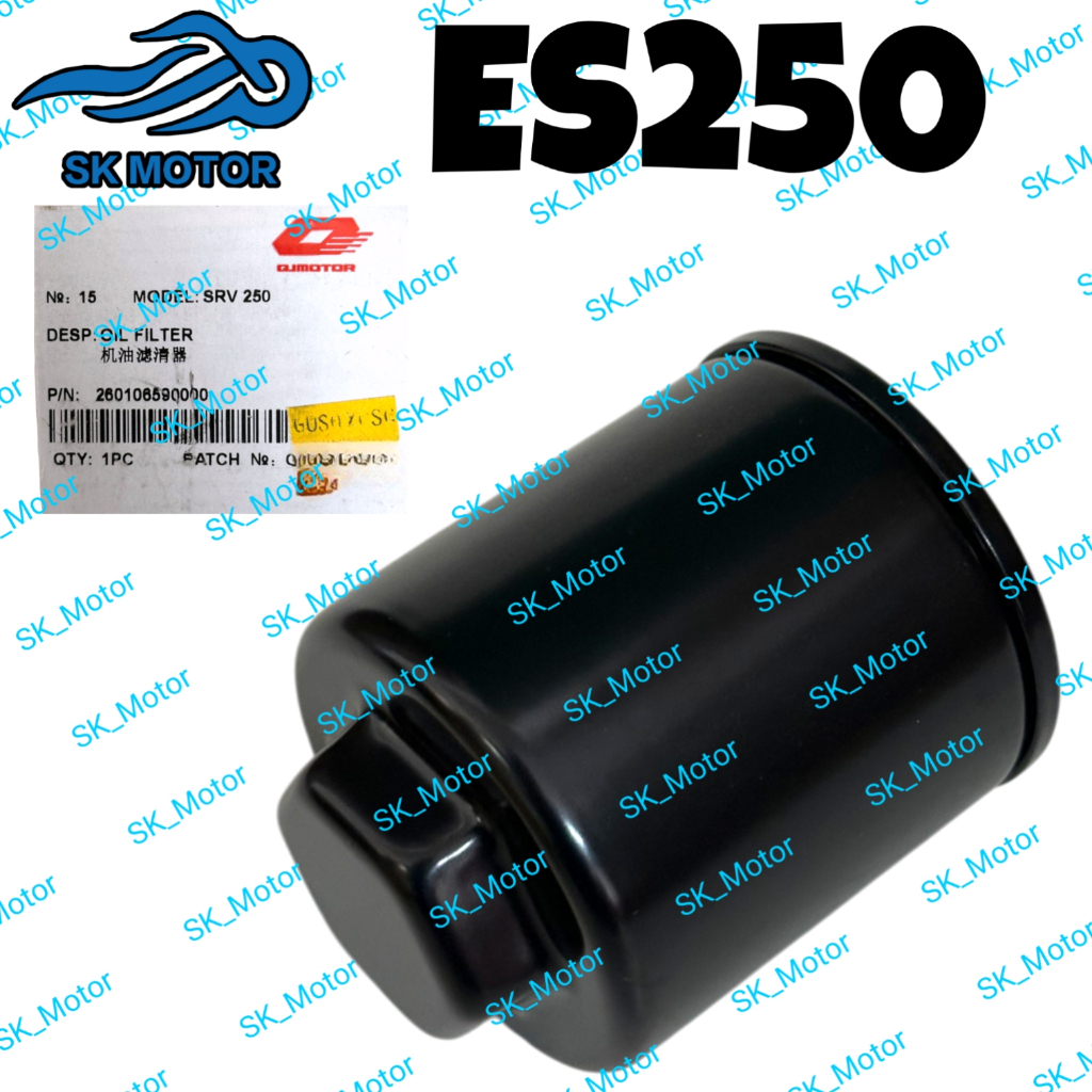 WMOTO ES250 ES 250 i / XDV250 i กรองน้ํามันเครื่อง 260106590000