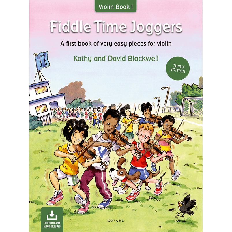 Fiddle Time Joggers หนังสือไวโอลิน 1, นักวิ่งเวลา Fiddle ไวโอลิน เล่ม 2, Fiddle Time Sprinters ไวโอล