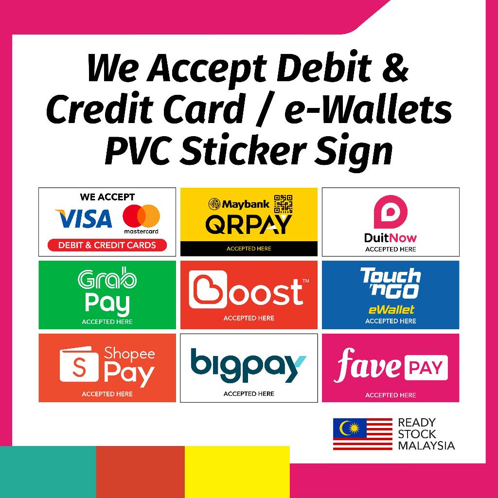 ป้ายสติ๊กเกอร์ PVC (10 ซม. x 20 ซม.) สติ๊กเกอร์กาวไวนิล (กันน้ําและสภาพอากาศ) เรารับบัตรเครดิต Debit