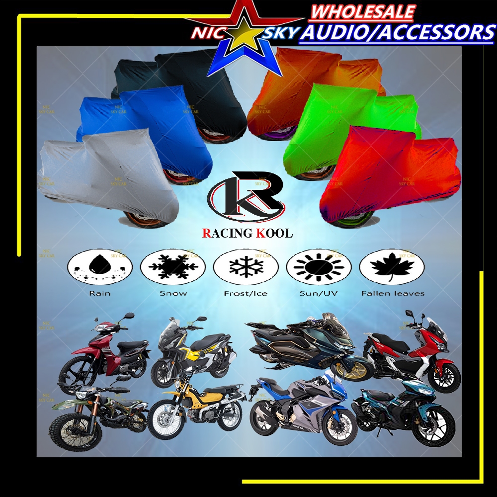 AVETA Moto Cover 100% กันแดด/กันน้ํากันฝุ่น AVETA RANGER-MAX VS110 SVR-180 VADV VTM VANGUARD-250 VZR