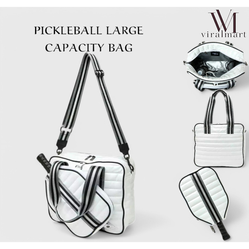 Beg Paddle Pickleball ความจุ Pickleball กระเป๋า Pickleball Paddle Bag กีฬากลางแจ้งมัลติฟังก์ชั่น
