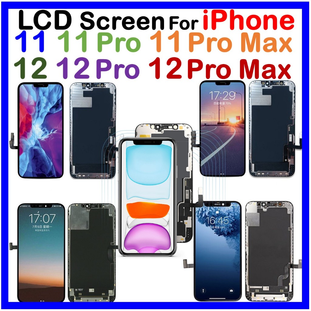 120hz GX OLED หน้าจอ LCD Fit สําหรับ iPhone 11 / 11 Pro / 11 Pro Max / iPh 12 / 12 Pro / 12 Mini / 1