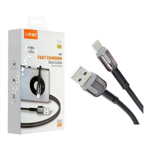 LDNIO LS592 2.4A Fast Charging Data Cable 2M Sync และ Charger