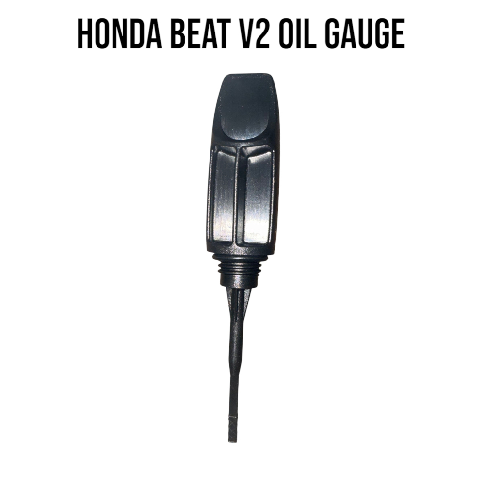 HONDA BEAT V2 BEATV2 BEAT110 BEAT 110 BEAT110 V2 น้ํามัน LEVEL GAUGE PENUTUP MINYAK HITAM PENYUKAT ว
