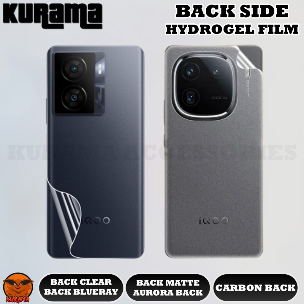 ฟิล์มกันรอยหลัง Hydrogel Vivo iQOO Z10 Lite / Z10 Turbo Pro / Z10x /Z9 Turbo + / Z9x / Z7s / Z7 / Z7