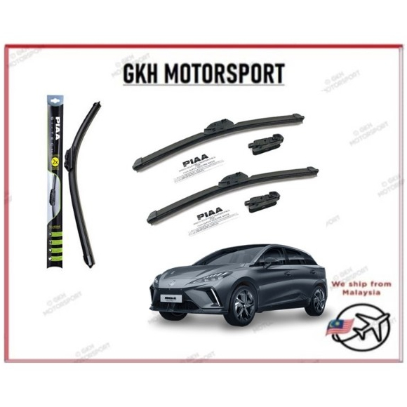 MG4 EV 2023 2024 2025 PIAA SI Tech Soft Nano Silicone ใบปัดน้ําฝน