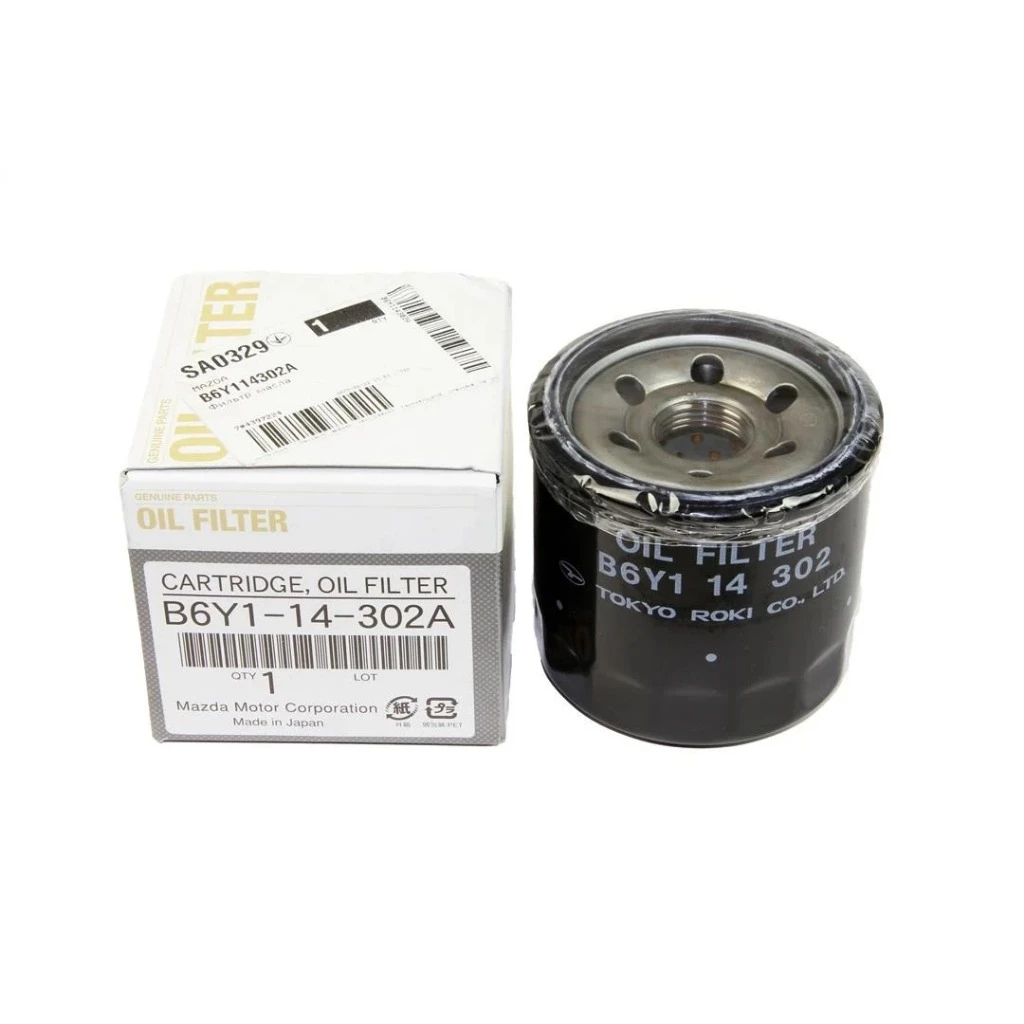 MAZDA<OIL FILTER> = MAZDA 2/3/RX8 สําหรับ NON SKYACTIVE รุ่นเท่านั้น B6Y1 14 302A