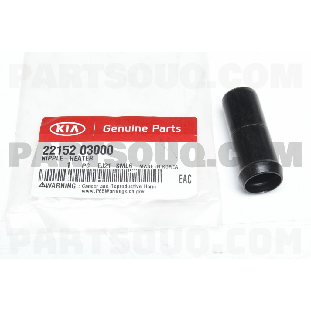 (HYUNDAI KIA) CYLINDER HEAD NIPPLE PIPE (19MM) HYUNDAI I10 1.25CC>>22152 03000