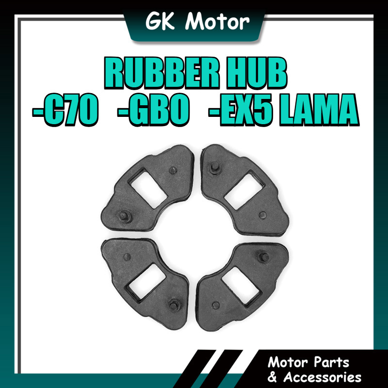 C70 GBO EX5 HIGH POWER EX5 HP RUBBER HUB RUBBER GETAH SPROCKET HUB DAMPER SPOCKET RUBBER