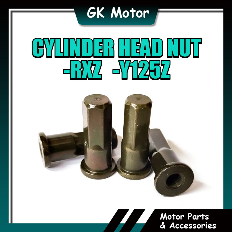 (1 BIJI) RXZ 135 RXZ Y125 Y125Z หัวถั่ว PANJANG NUT HEAD BLOCK RXZ Y125Z