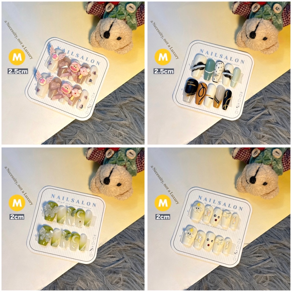 Size M Nails 2.0ซม./2.5ซม. 穿甲 M ขนาด (ตอนที่ 4)