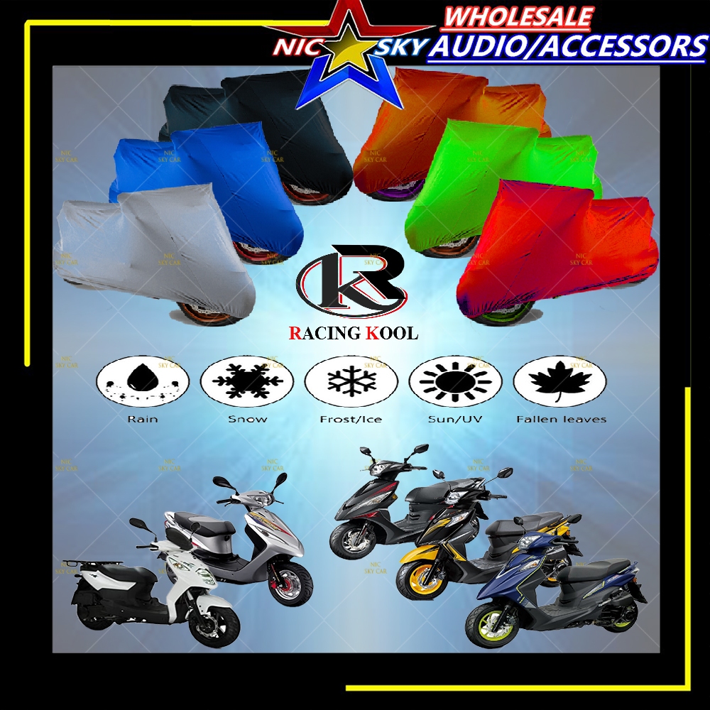 SYM Moto Cover 100% Sun Protection/กันน้ํากันฝุ่น SYM XPRO-100 XPRO-125 Z1-125 Z1-ATILA S125 Z1 SYM