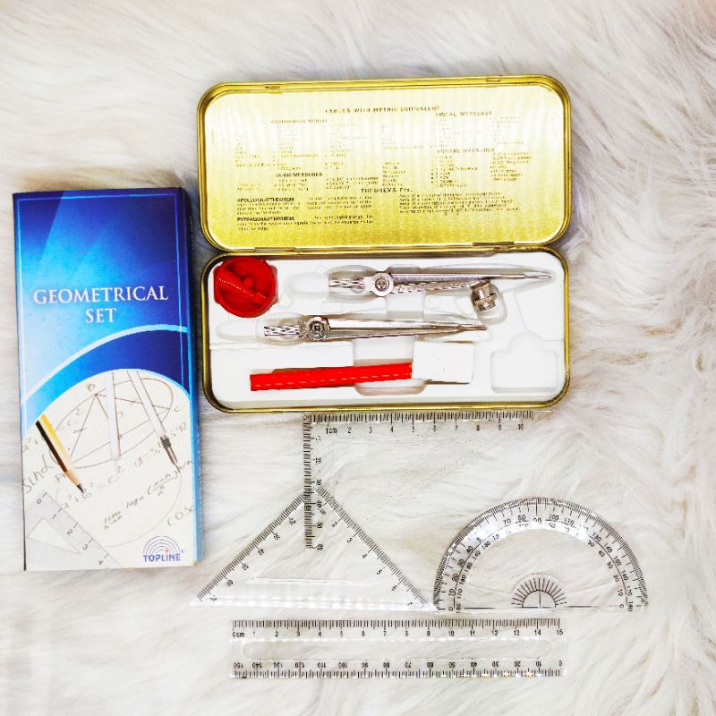 1168 Topline Geometrical set 尺/尺