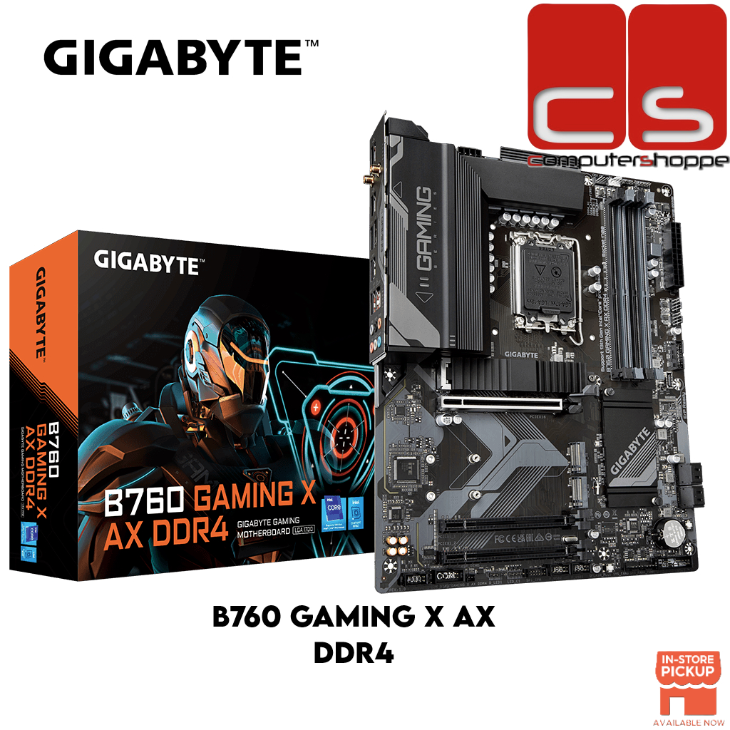 เมนบอร์ด GIGABYTE B760M GAMING X AX DDR4