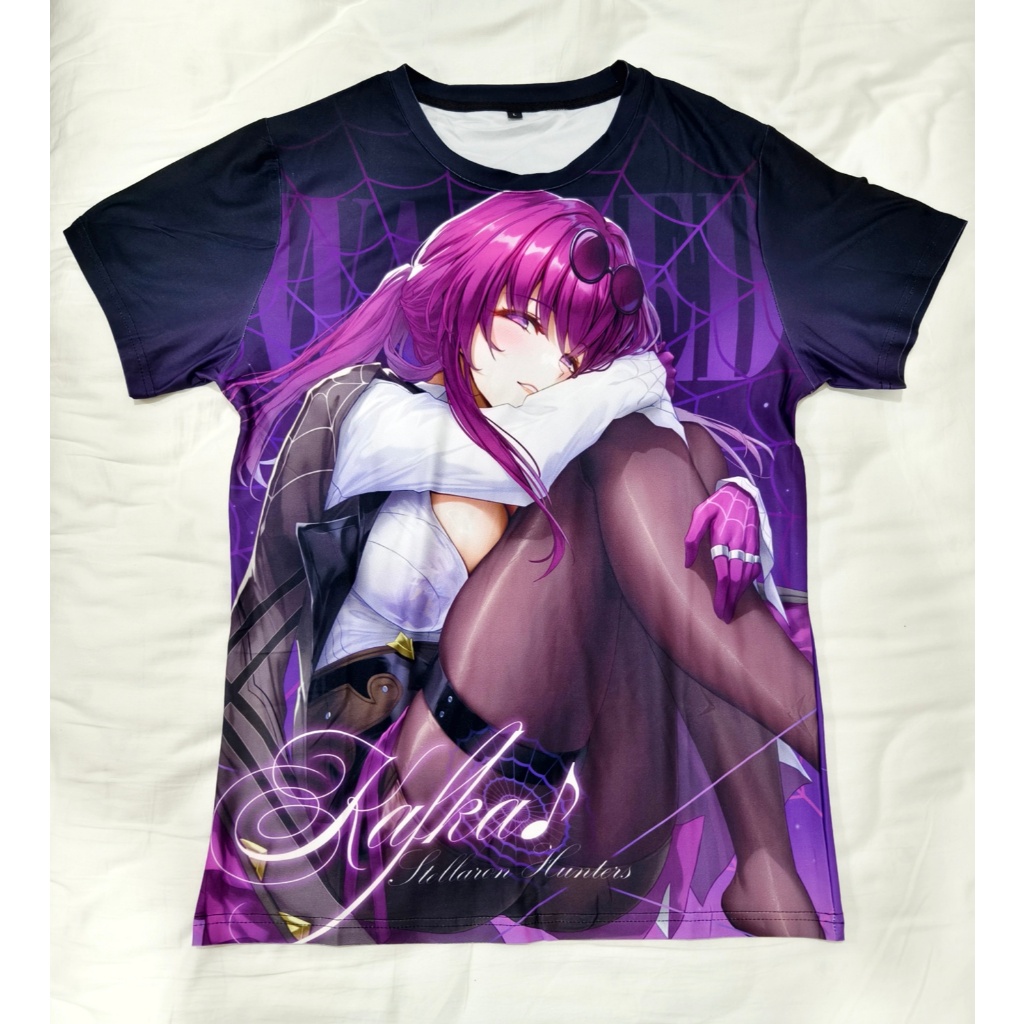 เสื้อยืดKafka Fullprint T-Shirt [xFate - Honkai: Star Rail]