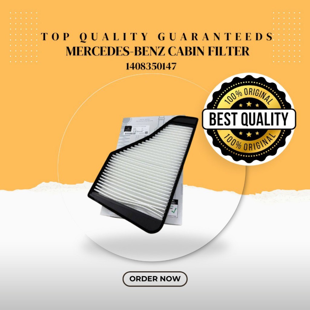 1408350147 MERCEDES BENZ S CLASS W140 C140 CL CLASS CABIN FILTER ไส้กรองถ่านกัมมันต์ A1408350147 S-C
