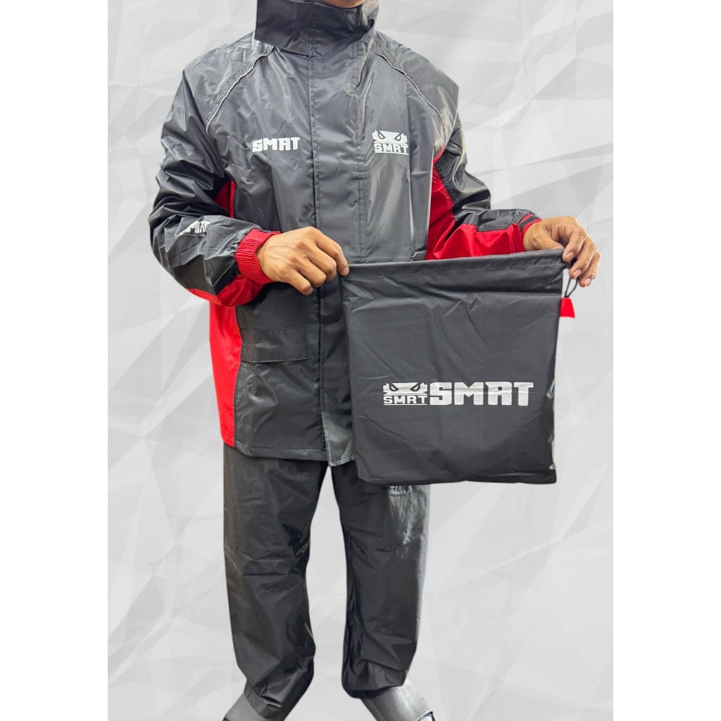 SMRT PRO RAINCOAT BAJU HUJAN SMRT กันน้ํากันลมชุดผู้หญิง