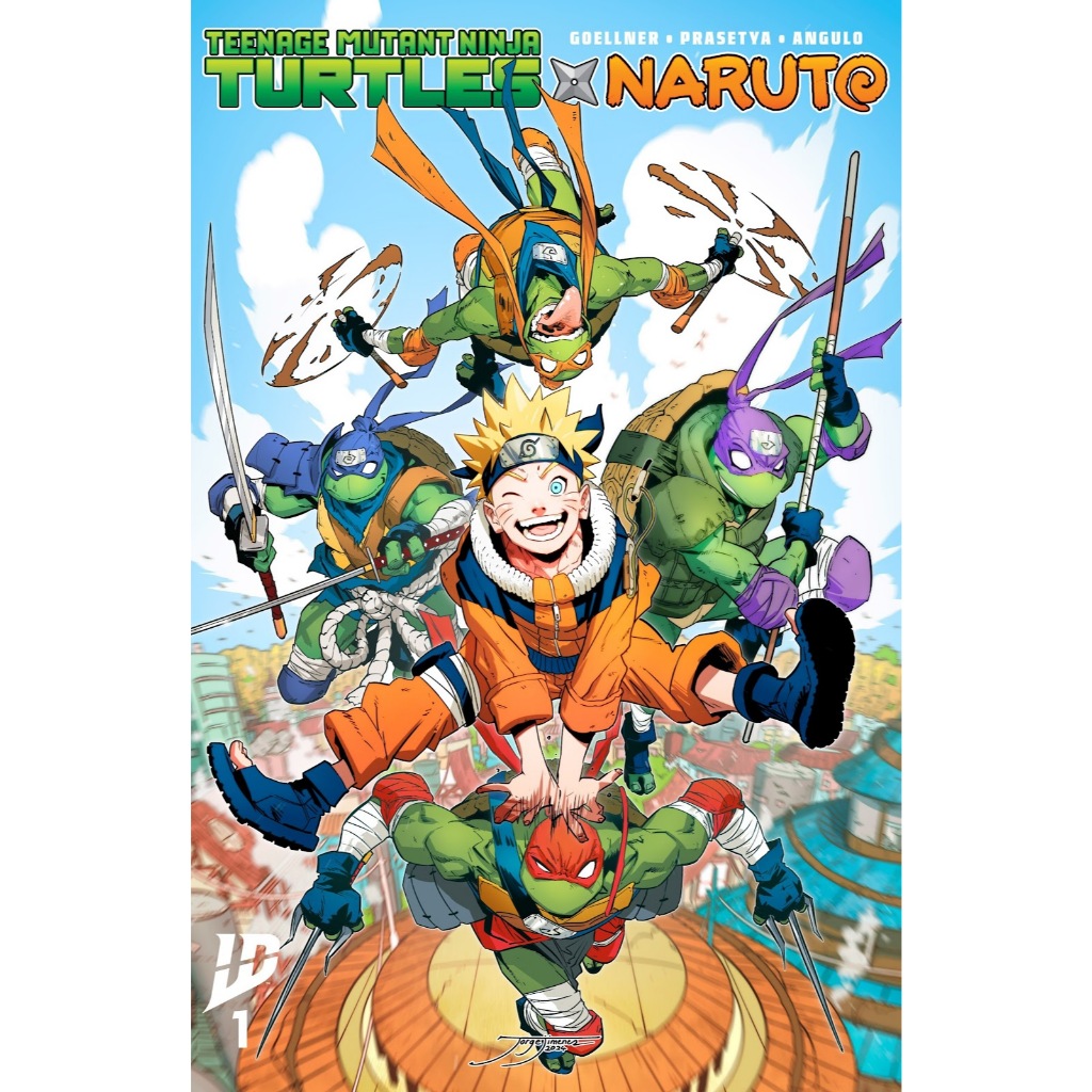 TEENAGE MUTANT NINJA TURTLES X NARUTO อย่างเป็นทางการ CROSSOVER SERIES