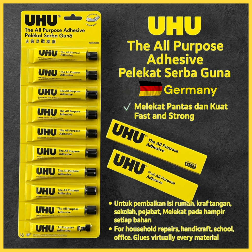 UHU กาวอเนกประสงค์ - 7ml & 20ml / Gam UHU Pelekat Serba Guna