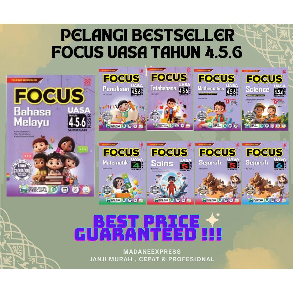 [XPRESS] RAINBOW BESTSELLER: FOCUS UASA YEAR 4.5.6 KSSR