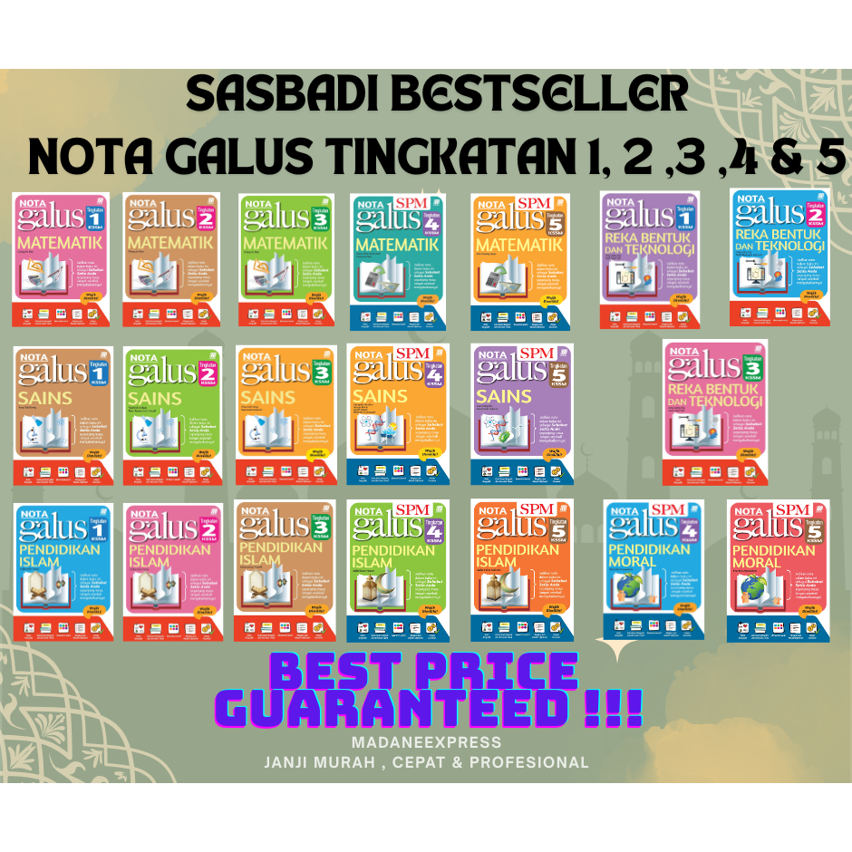 [XPRESS] SASBADI BESTSELLER: NOTICE NOTE LEVEL 1 . 2 . 3 . 4 . 5 KSSM