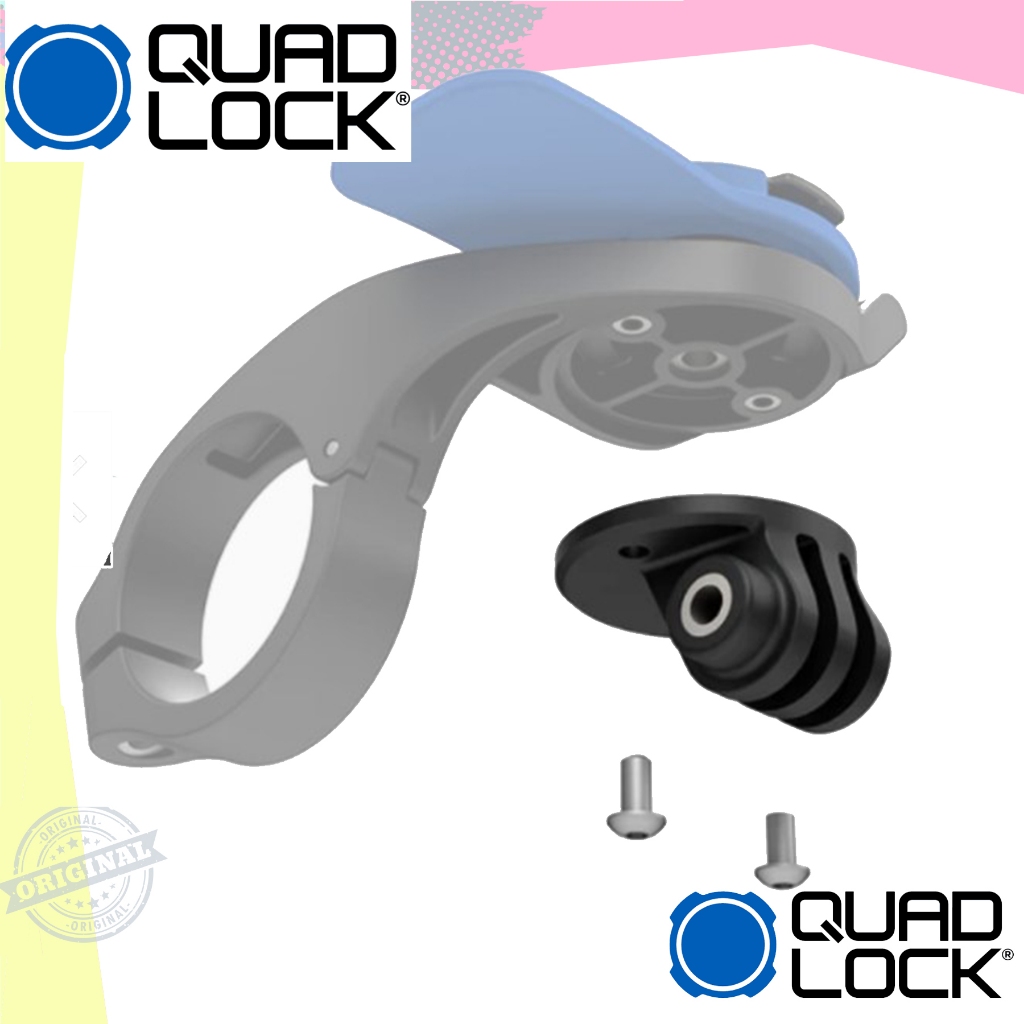 [QUAD LOCK] ACTION CAM/LIGHT ADAPTER FOR OUT FRONT MOUNT